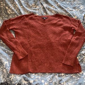 American eagle rust color sweater
